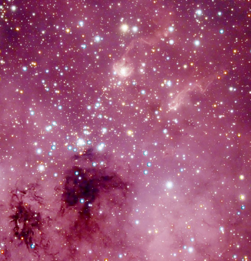 IC410 nebula in Auriga